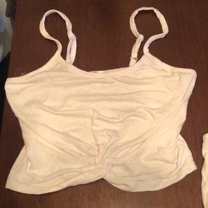 Two bozzolo crop tops